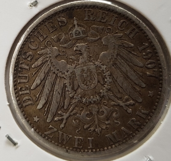 2 Mark Preussen 1907