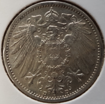 1 Mark 1914 D vz-stgl