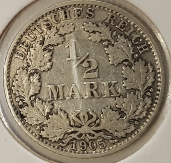 1/2 Mark 1905 G