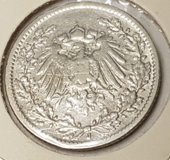 1/2 Mark 1905 J