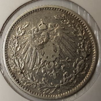 1/2 Mark 1906 D