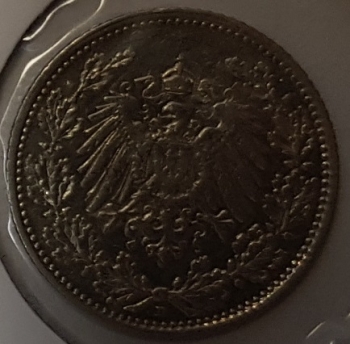 1/2 Mark 1912 D