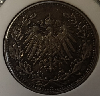1/2 Mark 1918 E stgl
