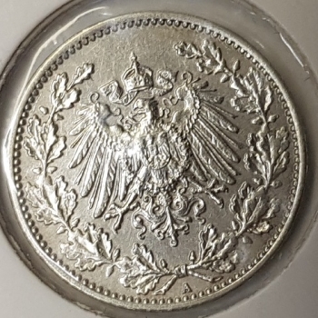 1/2 Mark 1919 A stgl