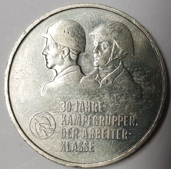 10 Mark 1983 30 Jahre Kampfgruppen