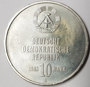 10 Mark 1983 30 Jahre Kampfgruppen