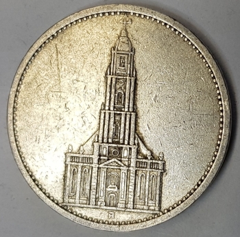 Jager 0357 - 5 Reichsmark 1934 A