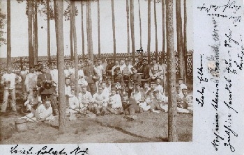 German soldiers "Old Army" real photo o 15.7.1904