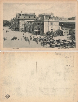 Düsseldorf Hauptbahnhof * ca. 1910