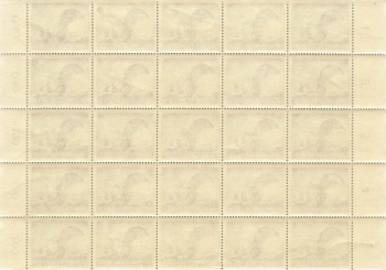 Greater German Reich Michel 875y Day of the Wehrmacht paratrooper switch sheet part ** 1944