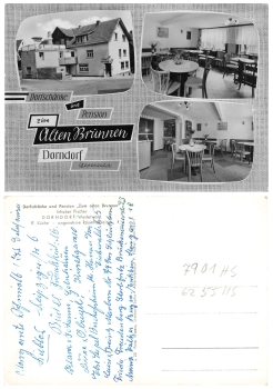 65599 Dorndorf Westerwald Dorfschaenke To the old well around 1960