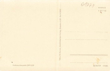 01773 Altenberg Erzgebirge Raupennest * 1963