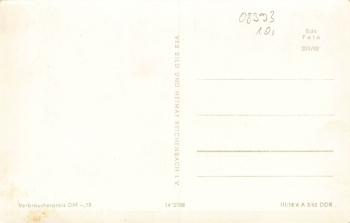 08393 Schönberg am Kapellenberg Vogtland Mehrbildkarte * 1962