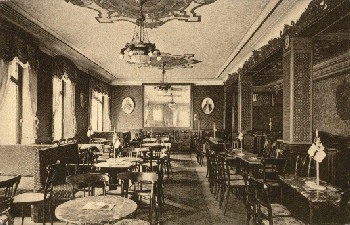 Chemnitz, Palast-Kaffee, interior, o April 26, 1918