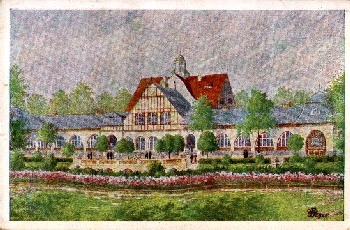 Chemnitz Kuechwaldschaenke artist card Weber *approx. 1930