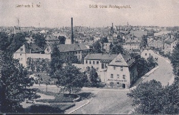 09212 Limbach View from the district court, * approx. 1910