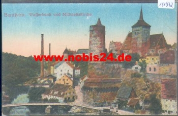 Bautzen Wasserkunst und Michaeliskirche *ca. 1910