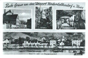 53639 Niederdollendorf Vintage wine cellar o 24.12.1958