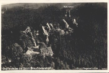 Ehrenfriedersdorf Greifensteine Luftaufnahme o 01.11. 1931