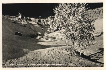 09484 Oberwiesenthal Most modern ski jump ski jumping * approx. 1950