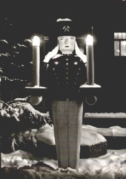 09419 Thum, light miner at Christmas time, * approx. 1980