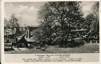 09456 Frohnau, Frohnauer Hammer mit Herrenhaus, o 3.6.1936