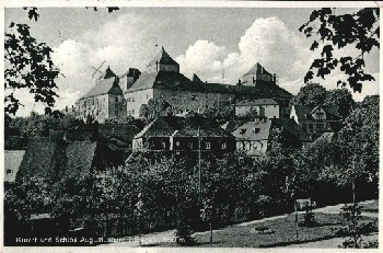 09573 Augustusburg castle and total view o 6.12.1939