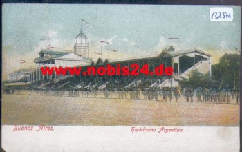 Buenos Aires Argentinien Hipodromo Pferderennbahn o ca. 1900