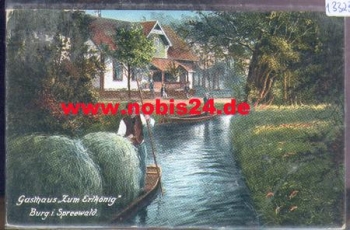 03096 Burg Spreewald Gasthaus Zum Erlkönig, o 12.06.1916