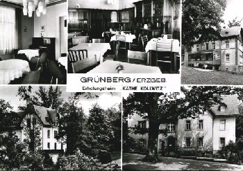 09573 Grunberg Erholungsheim Kathe Kollwitz  o ca. 1985
