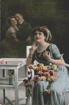 Kiss "Dream Whisper" lovers * ca. 1910