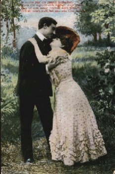 Kiss lovers "O holder Mai der Liebeslust" o 9.10.1910