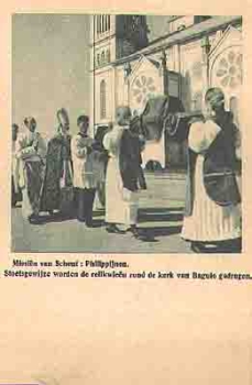 Philippines procession * around 1930