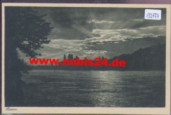 Passau moonlight map * around 1930