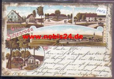 04889 Sitzenroda Litho, gebr. ca. 1900