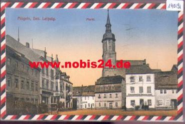 04769 Mügeln, Markt *ca. 1920