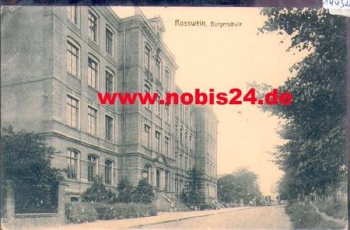 Rosswein Bürgerschule o 10.06.1916