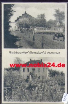 04741 Gersdorf Waldgasthof gebr. ca. 1940