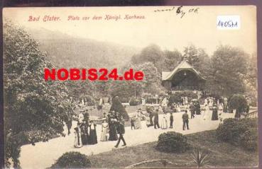 08645 Bad Elster Platz vor dem Kurhaus o 7.7.1906