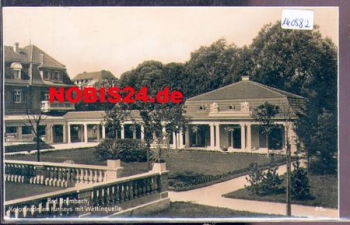 08648 Bad Brambach, Kolonnaden am Kurhaus mit Wettinquelle o 5.8.1933