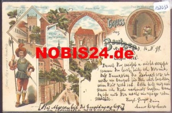 02526 Bautzen Litho, o 16.9.1898