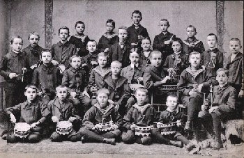 04600 Altenburg Abendunterhaltung am 20.6.1909 Musik Kinder