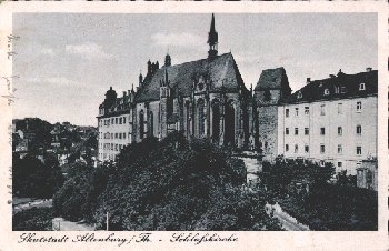04600 Altenburg Schlosskirche o 17.3.1941