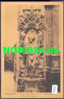 Wuerzburg Dom Grabdenkmal Rudolf von Scherenberg  *ca. 1930