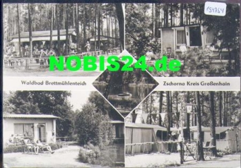01558 Zschorna Waldbad Brettmuhlenteich o 2.9.1973