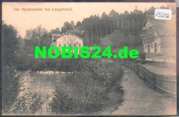 01465 Langebrück Heidemühle o 10.5.1916