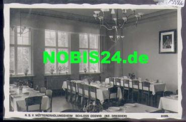 01640 Coswig Schloss Müttererholungsheim Innenraum *ca. 1950