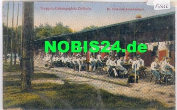 01619 Zeithain, military training area, infantry barracks camp o April 30, 1916