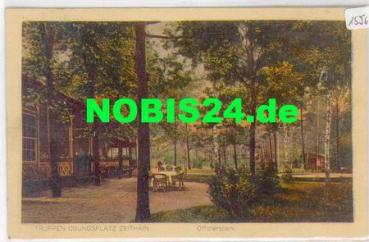 01619 Zeithain, Truppenübungsplatz, Offizierspark o 21.5.1915