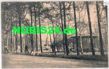 01619 Zeithain, Truppenübungsplatz Mannschaftspark o 8.9.1910